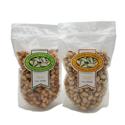 Chili Lime Pistachios and Garlic Onion Pistachios in 1 lb bags