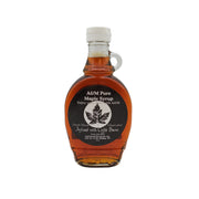 Coffee Infused Maple Syrup in 8 oz jar